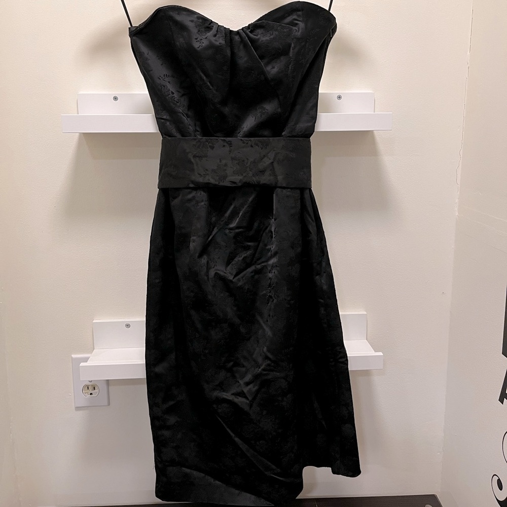 Black embossed Oasis Dress